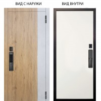 SMART / Эксперт Рустик соломенный - бетон урбан милк / Элегант Софт милк