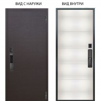 SMART / Элегант Венге горизонт / Агат Вельвет белый горизонт