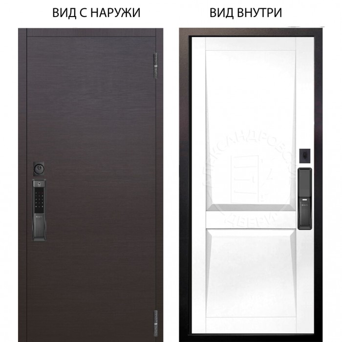 SMART / Элегант Венге горизонт / Ариана Белая эмаль