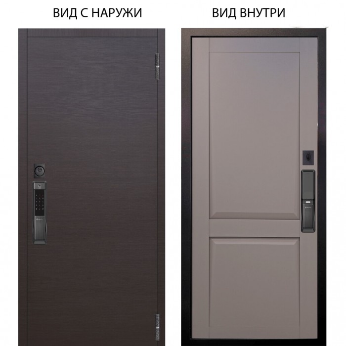 SMART / Элегант Венге горизонт / Ариана Серая эмаль