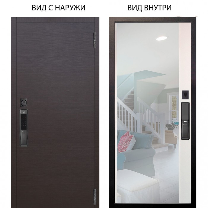 SMART / Элегант Венге горизонт / Магнум Софт милк