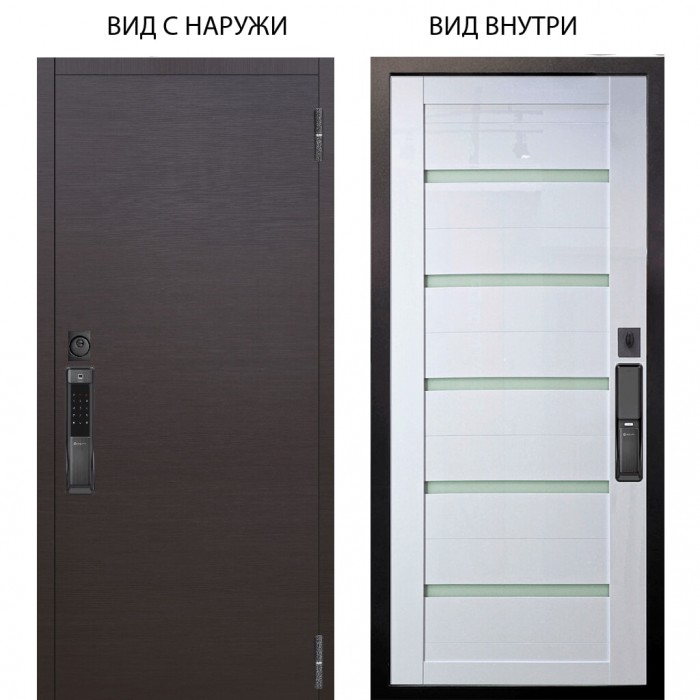 SMART / Элегант Венге горизонт / Александра Белый глянец