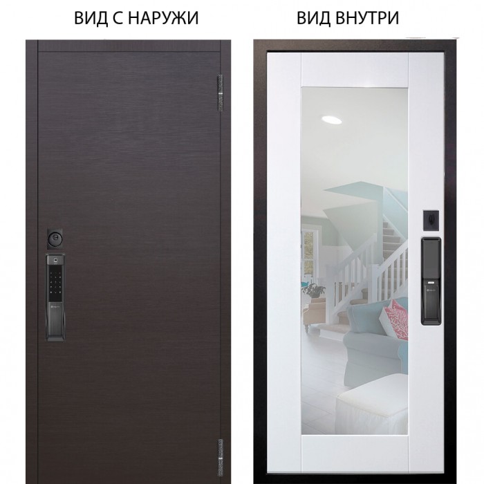 SMART / Элегант Венге горизонт / Милли Роял вуд белый