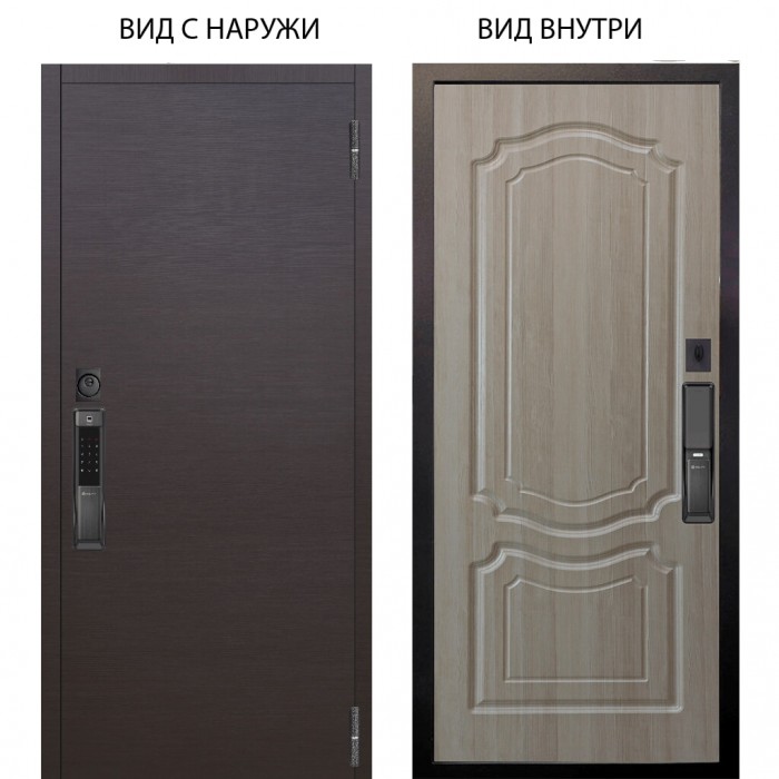 SMART / Элегант Венге горизонт / Мишель Ларче светлый