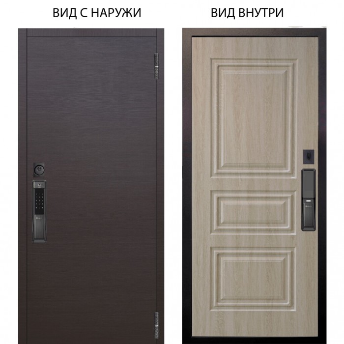 SMART / Элегант Венге горизонт / Скиф Дуб филадельфия крем