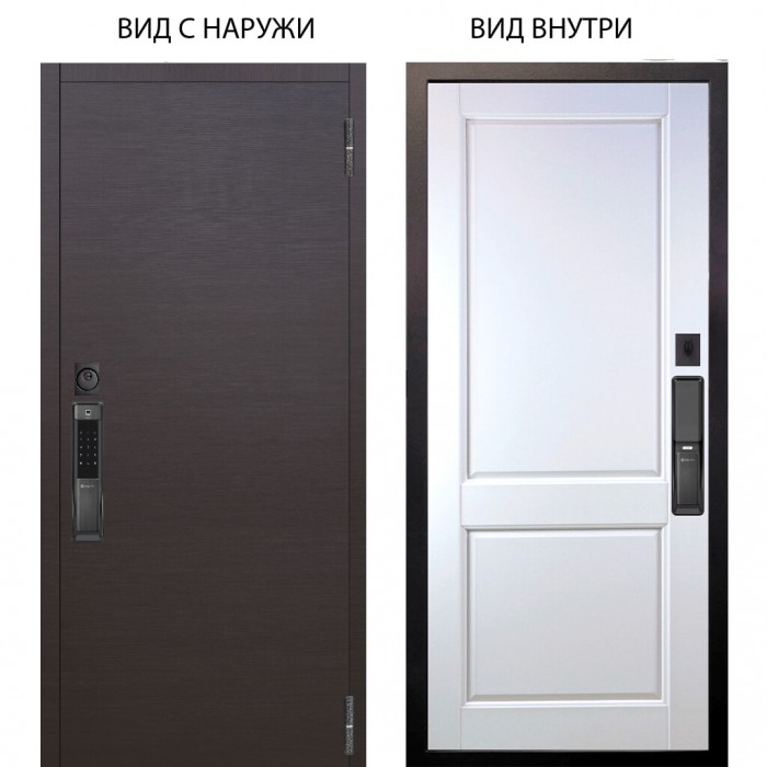 SMART / Элегант Венге горизонт / Соренто Белая эмаль