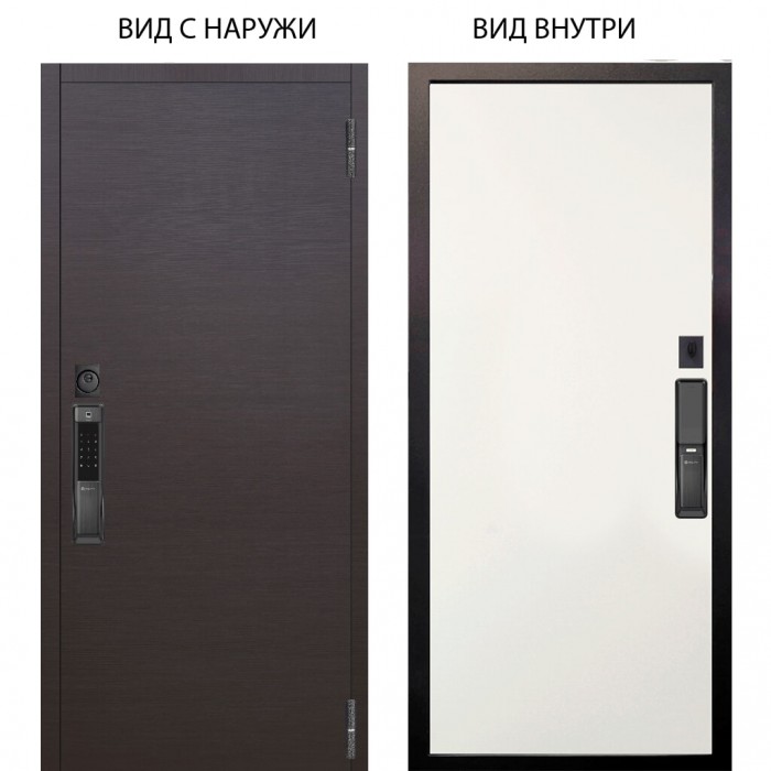 SMART / Элегант Венге горизонт / Элегант Софт милк