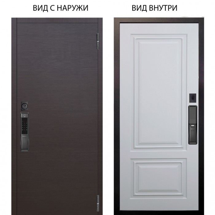 SMART / Элегант Венге горизонт / Элион Софт милк