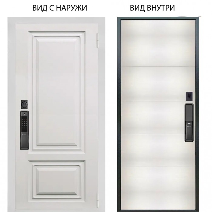 SMART / Элион ВМР белый / Агат Вельвет белый горизонт