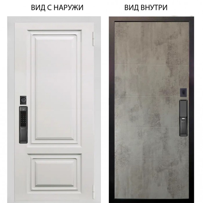 SMART / Элион ВМР белый / Агат Светлый бетон