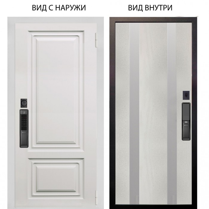 SMART / Элион ВМР белый / Дуэт Белое дерево вставки Изабель