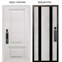 SMART / Элион ВМР белый / Дуэт Белое дерево вставки Кензо