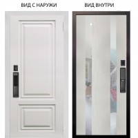 SMART / Элион ВМР белый / Дуэт Белое дерево вставки Николь