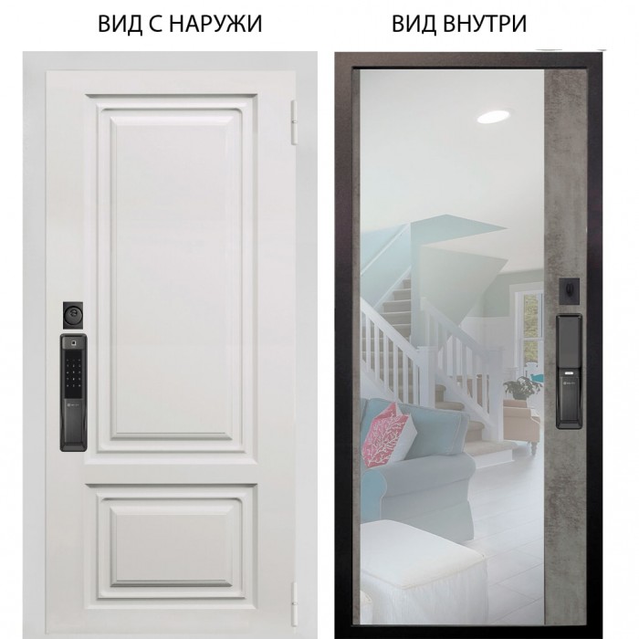 SMART / Элион ВМР белый / Магнум Светлый бетон