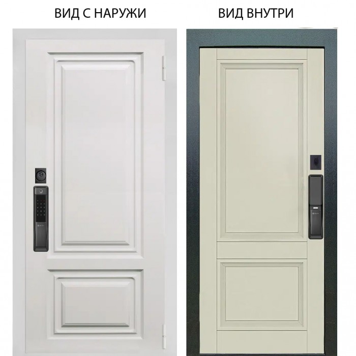 SMART / Элион ВМР белый / Анастасия 2 Ваниль винил