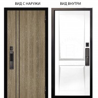 SMART / Гейджи орех мраморный / Ариана Белая эмаль