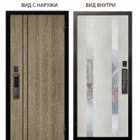 SMART / Гейджи орех мраморный / Дуэт Белое дерево вставки Николь