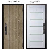 SMART / Гейджи орех мраморный / Александра Белый глянец