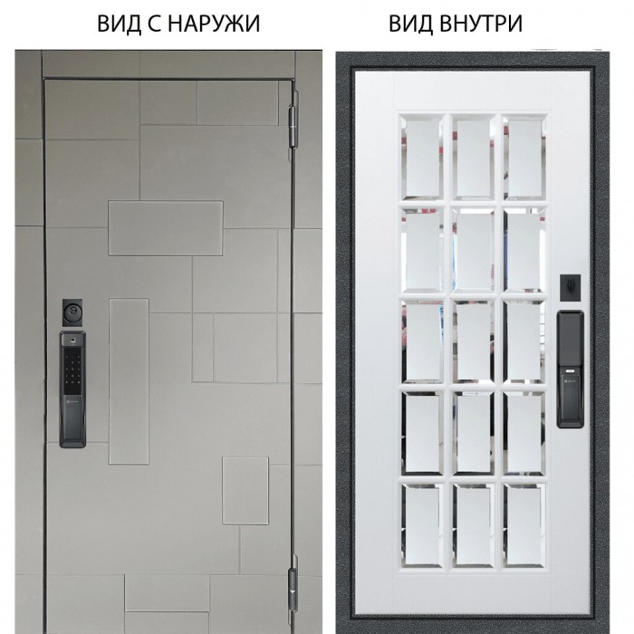 SMART / Корсо Силк флай / Мэрелин Софт милк зеркало с фацетом и пескоструем