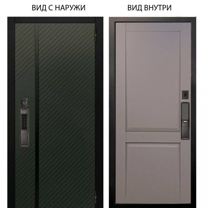 SMART / Ланцет олива софт / Ариана Серая эмаль