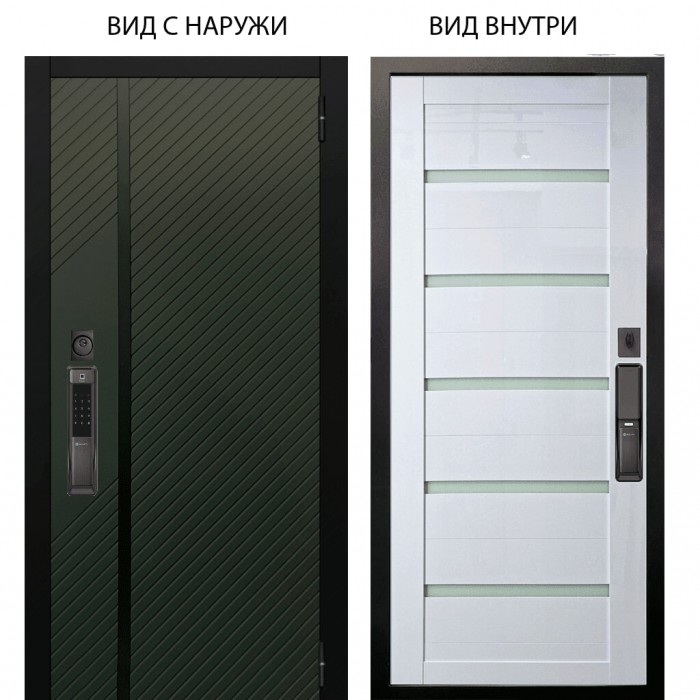 SMART / Ланцет олива софт / Александра Белый глянец