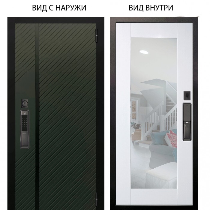 SMART / Ланцет олива софт / Милли Роял вуд белый