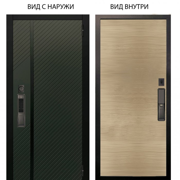 SMART / Ланцет олива софт / Элегант Дорс светлый горизонт