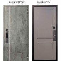 SMART / Лофт Темный бетон / Ариана Серая эмаль