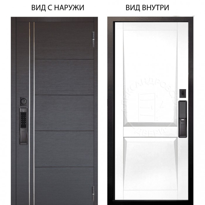 SMART / Лофт Венге горизонт / Ариана Белая эмаль