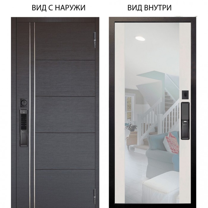 SMART / Лофт Венге горизонт / Вояж Белое дерево