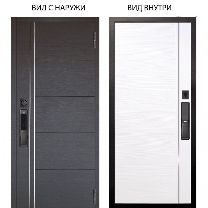 SMART / Лофт Венге горизонт / Гауда Роял вуд белый