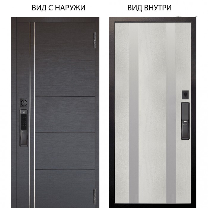 SMART / Лофт Венге горизонт / Дуэт Белое дерево вставки Изабель