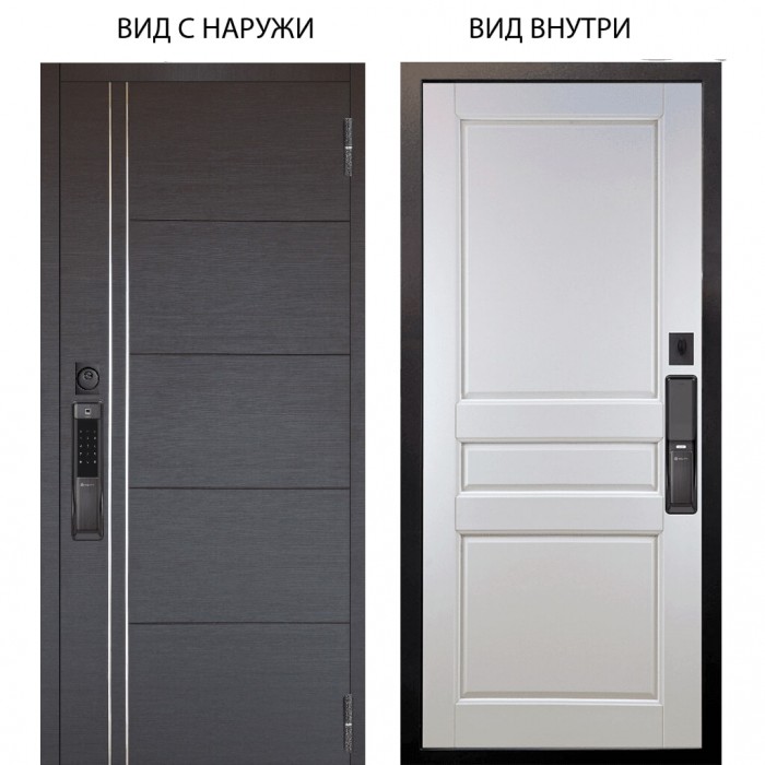 SMART / Лофт Венге горизонт / Каролина Белая эмаль