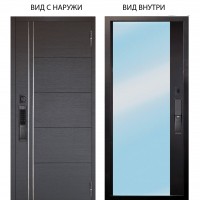 SMART / Лофт Венге горизонт / Магнум Черный софт