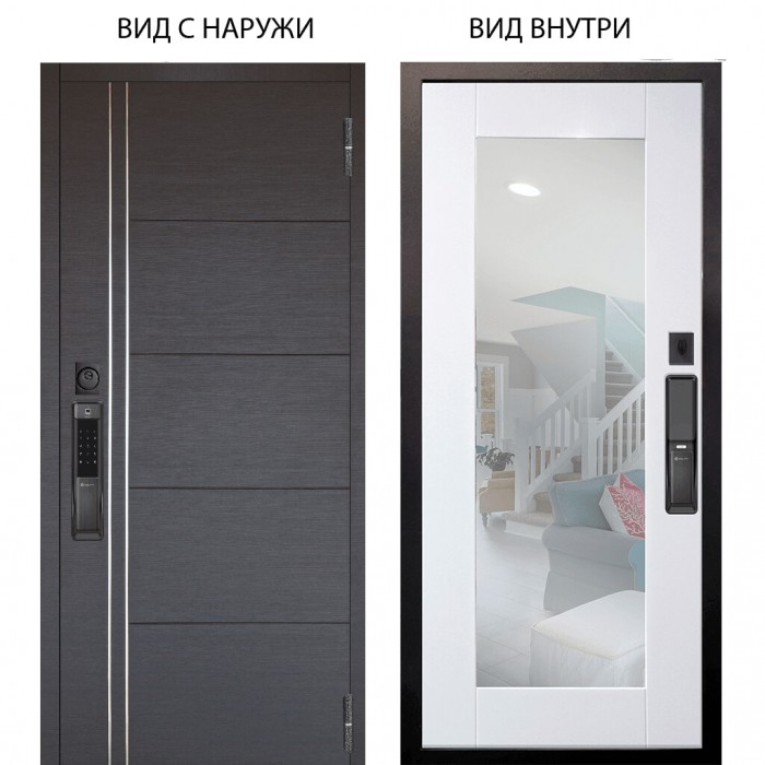 SMART / Лофт Венге горизонт / Милли Роял вуд белый