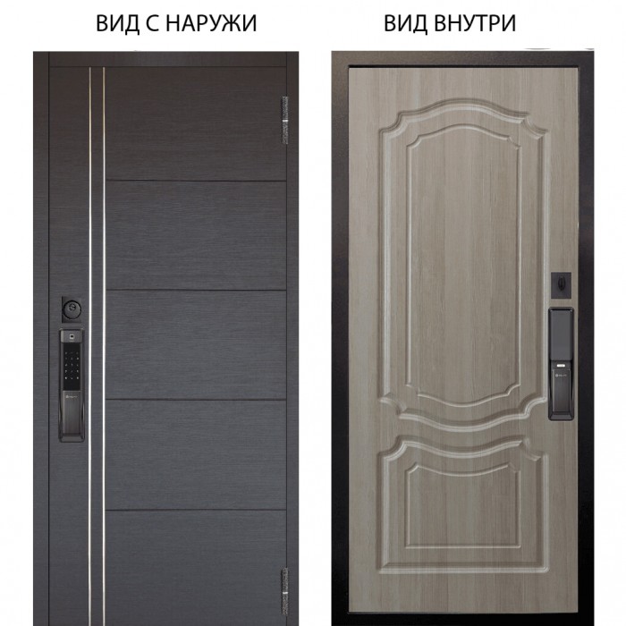 SMART / Лофт Венге горизонт / Мишель Ларче светлый