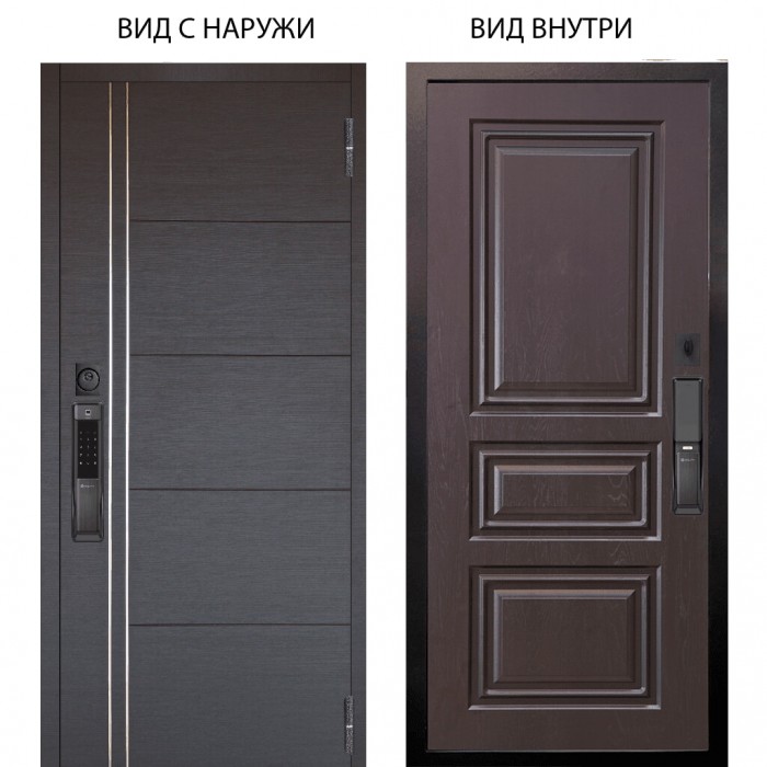 SMART / Лофт Венге горизонт / Скиф Горький шоколад