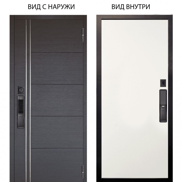 SMART / Лофт Венге горизонт / Элегант Софт милк