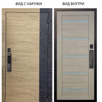 SMART / Раунд Дуб европ. красный горизонт - бетон урбан индиго / Александра Буксус