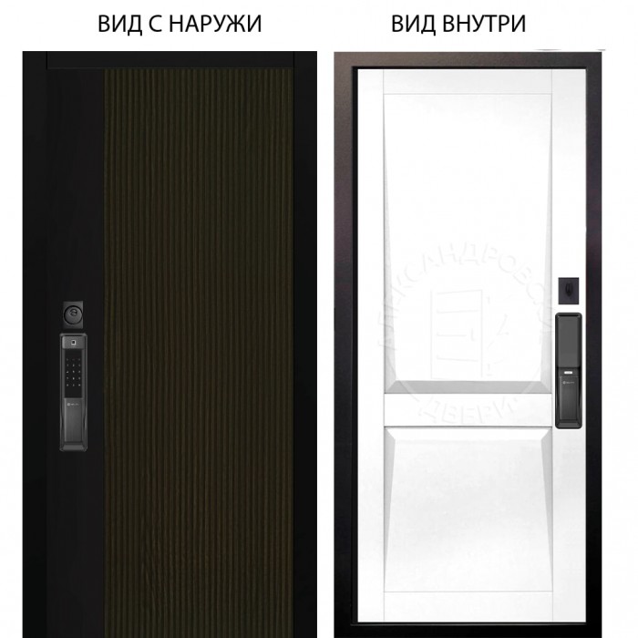 SMART / Рокси дуб рейка морение / Ариана Белая эмаль