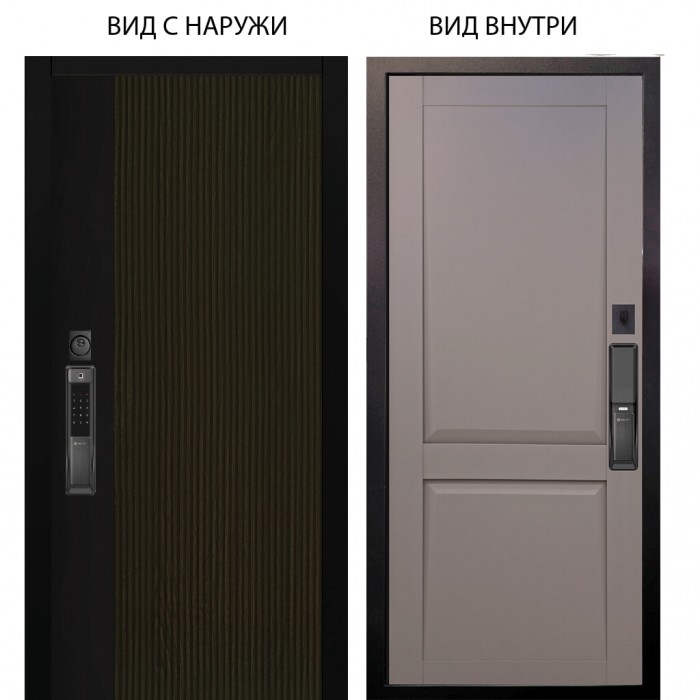 SMART / Рокси дуб рейка морение / Ариана Серая эмаль