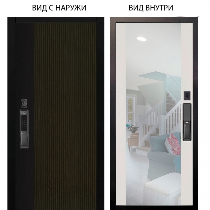 SMART / Рокси дуб рейка морение / Вояж Белое дерево