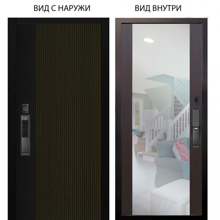 SMART / Рокси дуб рейка морение / Вояж Венге