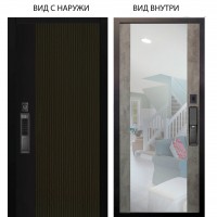 SMART / Рокси дуб рейка морение / Вояж Светлый бетон