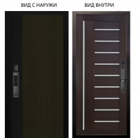 SMART / Рокси дуб рейка морение / Диана Вельвет