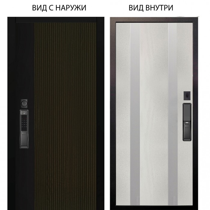 SMART / Рокси дуб рейка морение / Дуэт Белое дерево вставки Изабель