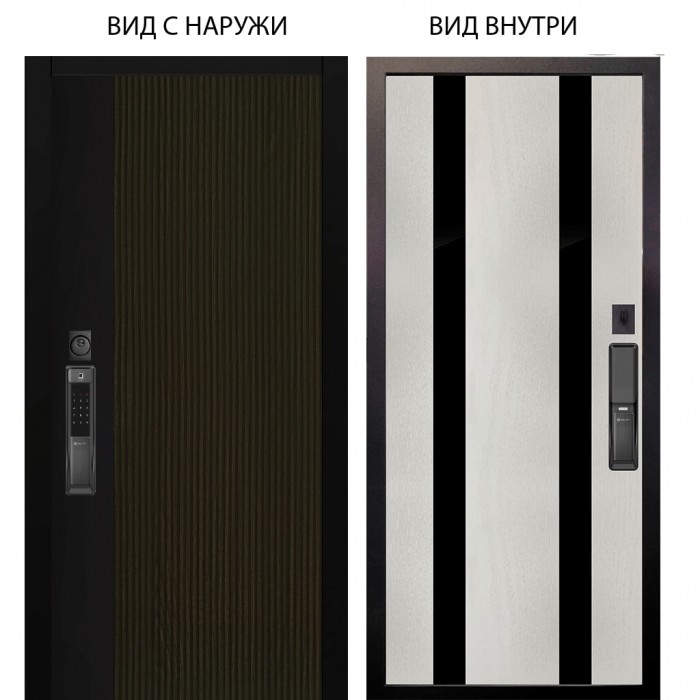 SMART / Рокси дуб рейка морение / Дуэт Белое дерево вставки Кензо