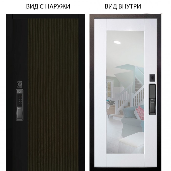 SMART / Рокси дуб рейка морение / Милли Роял вуд белый