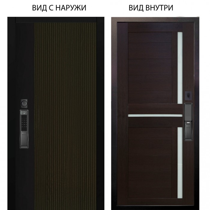 SMART / Рокси дуб рейка морение / Мирра Вельвет