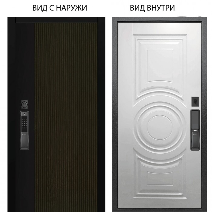 SMART / Рокси дуб рейка морение / Могадиш Софт милк